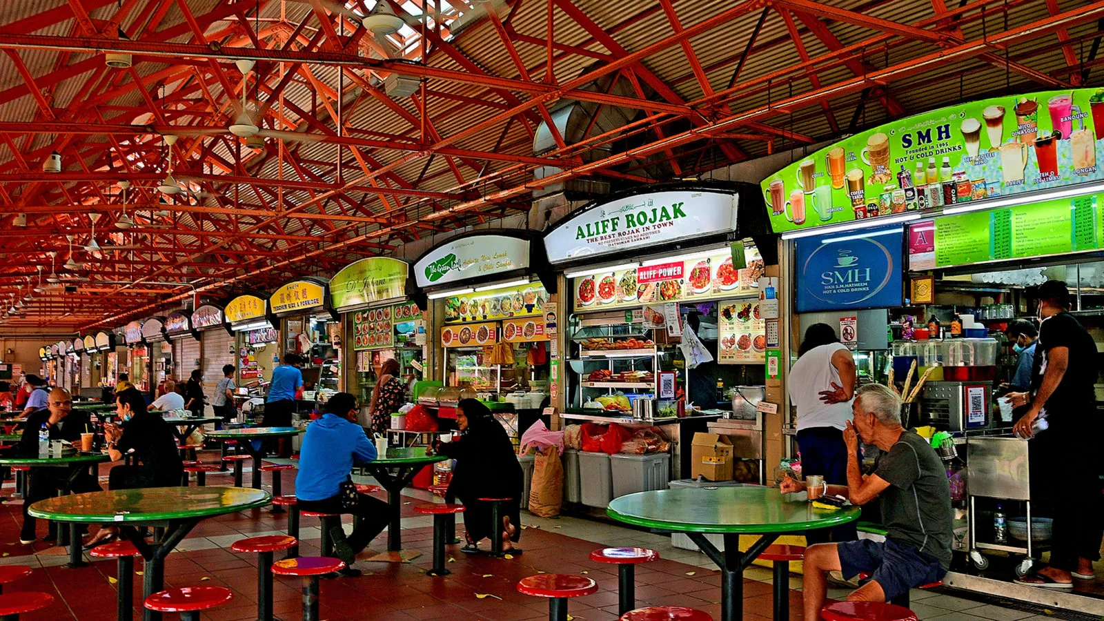 Hawker Centre in Singapore
